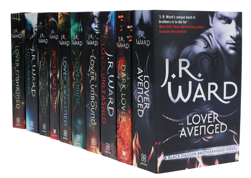 Black Dagger Brotherhood Series by J.R. Ward 10 Books Collection Set - Fiction - Paperback Fiction Hachette