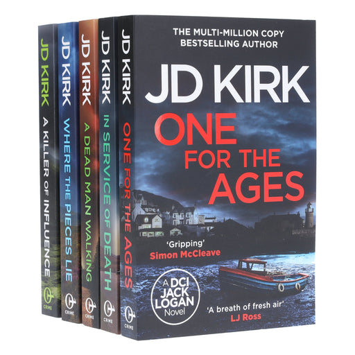 DCI Logan Crime Thrillers (Book 16-20) by JD Kirk 5 Books Collection Set - Fiction - Paperback Fiction Canelo