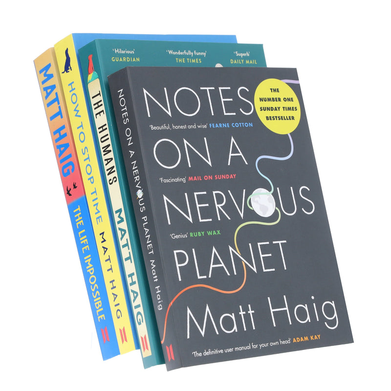 Matt Haig Collection 4 Books Set - Fiction - Paperback Fiction Canongate Books