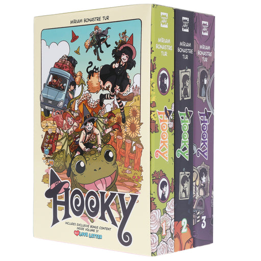 Hooky (Vol 1-3) Graphic Novel Series by Míriam Bonastre Tur 3 Books Collection Box Set - Ages 8-12 - Paperback Graphic Novels HarperCollins Publishers
