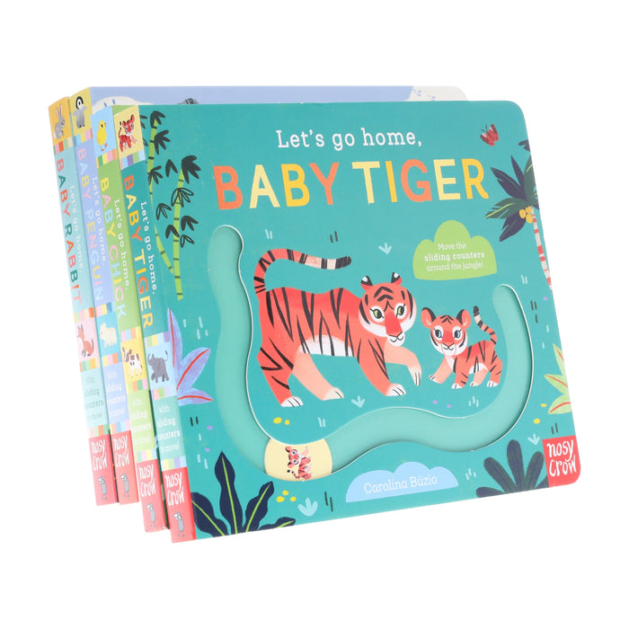 Let's Go Home Series By Carolina Buzio 4 Books Collection Set - Ages 2-5 - Board Book 0-5 Nosy Crow Ltd