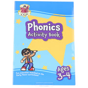 CGP Preschool Activity Book Bundle 6 Books Collection Set - Ages 3-4 - Paperback 3-5 Coordination Group Publications Ltd (CGP)