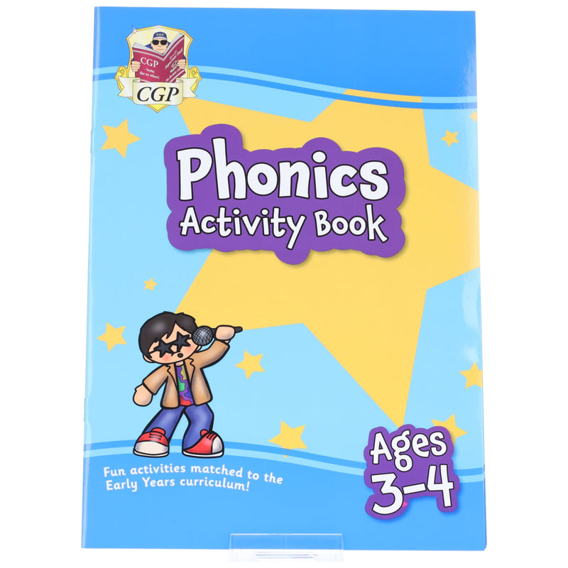 CGP Preschool Activity Book Bundle 6 Books Collection Set - Ages 3-4 - Paperback 3-5 Coordination Group Publications Ltd (CGP)