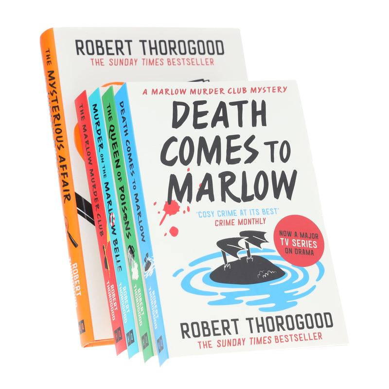 The Marlow Murder Club Mysteries By Robert Thorogood 5 Books Collection Set - Fiction - Paperback/Hardback Fiction HarperCollins Publishers