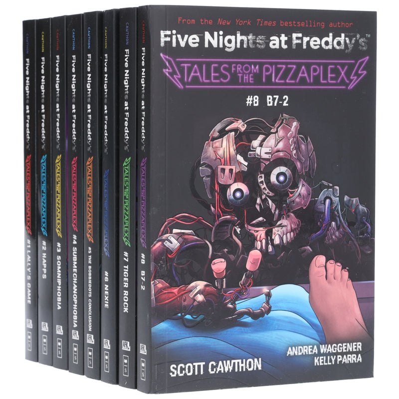 Five Nights at Freddy's: Tales from the Pizzaplex Series By Scott Cawthon 8 Books Collection - Ages 12-14 - Paperback 9-14 Scholastic