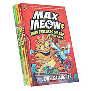 Max Meow Series (Book 4-6) by John Gallagher 3 Graphic Novels Collection Set - Ages 5-10 - Paperback Graphic Novels Penguin Random House