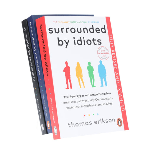 Surrounded By Narcissists, Psychopaths & Idiots By Thomas Erikson 3 Books Collection Set - Non Fiction - Paperback Non-Fiction Penguin Random House