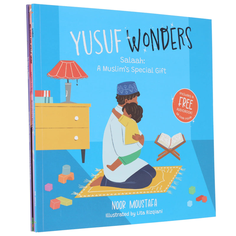 Yusuf Wonders, Too Soon For the Moon & My Super Fun Niqabi Mum Illustrated 3 Islamic Picture Books Collection Set - Ages 3+ - Paperback 3-5 Sweet Cherry Publishing