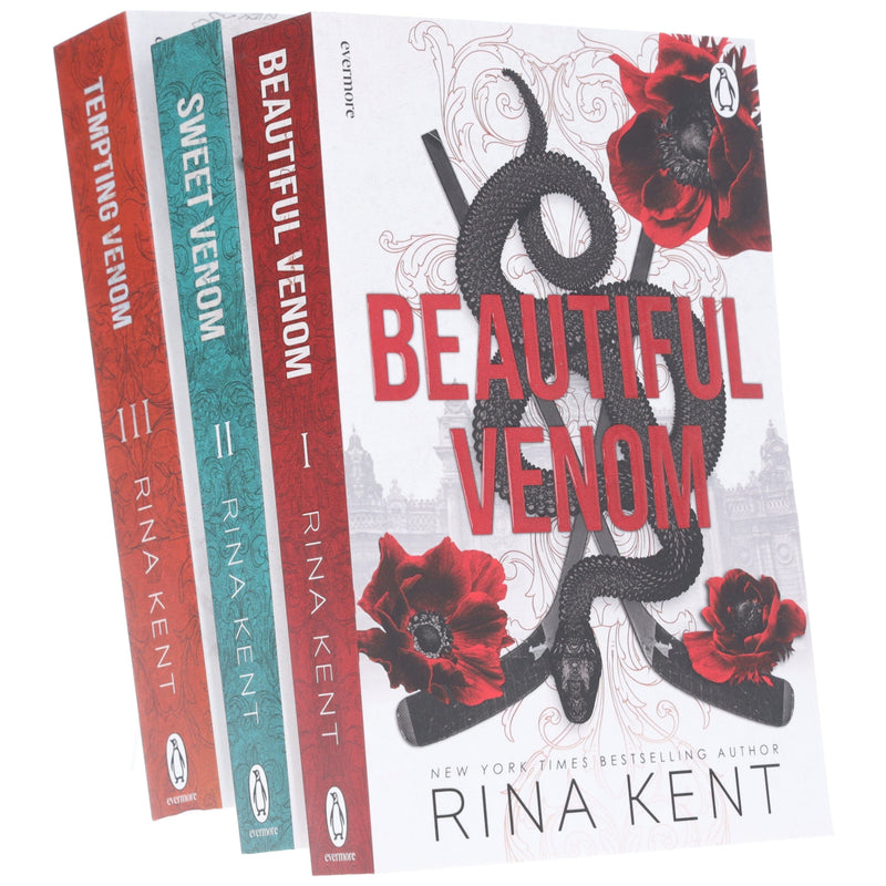 Vipers Series by Rina Kent 3 Books Collection Set - Dark Romance Fiction - Paperback Fiction Penguin Random House
