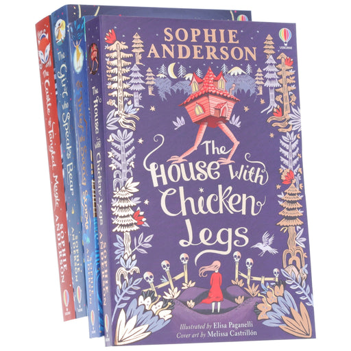 The House with Chicken Legs By Sophie Anderson 4 Books Collection Set - Age 8-12 - Paperback 9-14 Usborne Publishing Ltd
