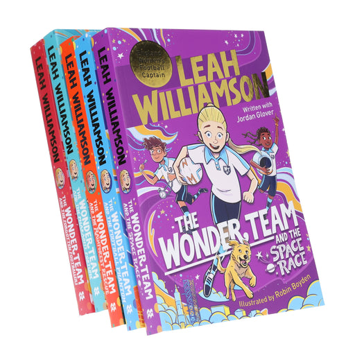 The Wonder Team Series By Leah Williamson Illustrated 5 Books Collection Set - Ages 9-11 - Paperback 9-14 Pan Macmillan