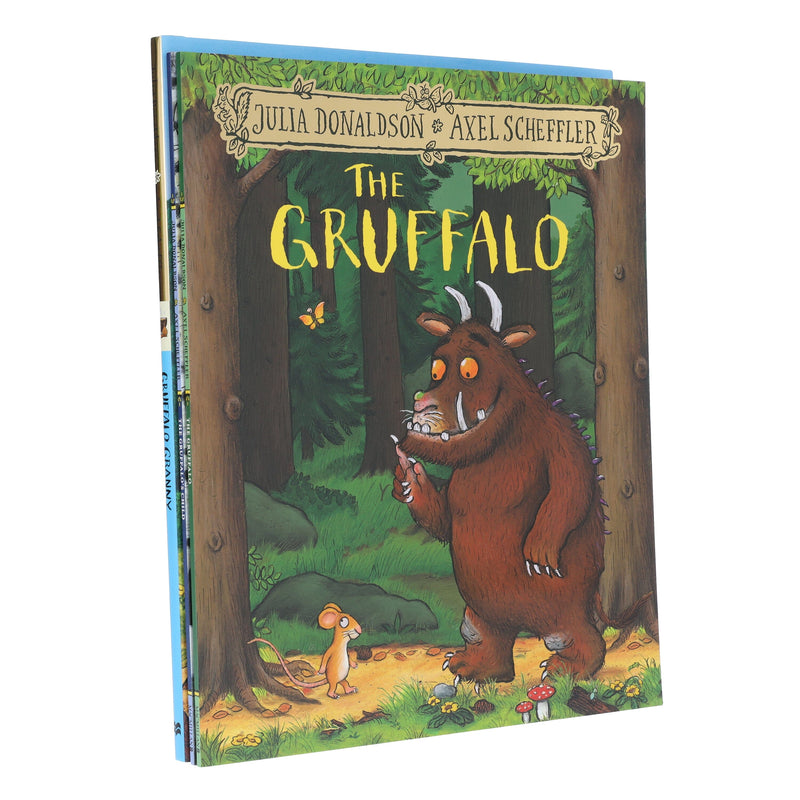 The Gruffalo Series by Julia Donaldson Illustrated 3 Picture Books Collection Set - Ages 3+ - Paperback/Hardback 3-5 Macmillan