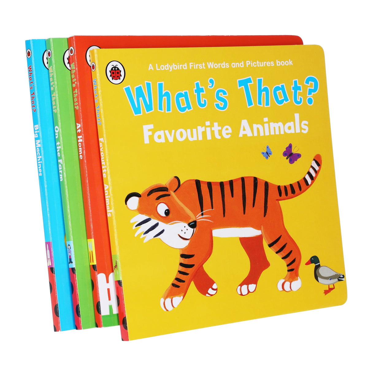 What's That? A Ladybird First Words And Pictures Series 4 Books Collec ...