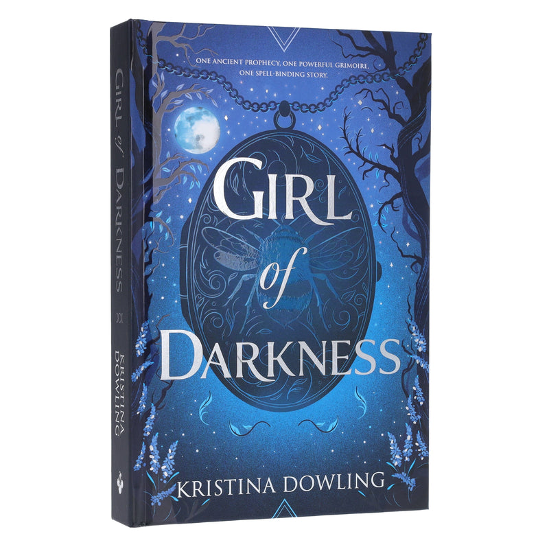 Girl of Darkness: An Alluring & Impossibly Thrilling YA Mystery by Kristina Dowling (Fantasy Trilogy, Book 1) - Ages 12+ - Sprayed Edges Hardback Young Adult Sweet Cherry Publishing