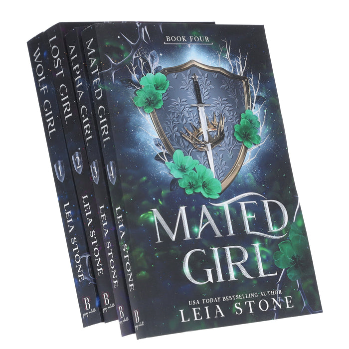 Wolf Girl Series by Leia Stone 4 Books Collection Set - Ages 14-18 - Paperback Young Adult Sourcebooks
