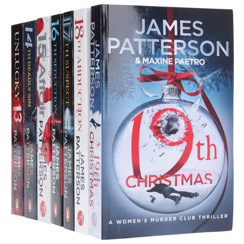 Women's Murder Club (Books 13-19) by James Patterson 7 Books Collection Set - Fiction - Paperback Fiction Penguin Random House