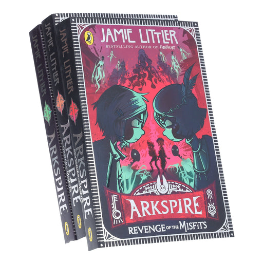 Arkspire Series by Jamie Littler: An Epic Illustrated Adventure 3 Books Collection Set - Ages 8-13 - Paperback 9-14 Penguin Random House