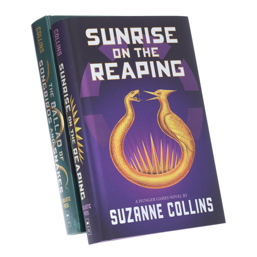 The Ballad of Songbirds and Snakes & Sunrise On The Reaping By Suzanne Collins 2 Books Collection Set (A Hunger Games Novels) - Ages 13+ - Hardback B2D DEALS Scholastic