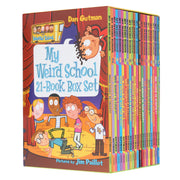 My Weird School 21 Books Box Set By Dan Gutman - Ages 6-10 - Paperback 7-9 HarperCollins Publishers