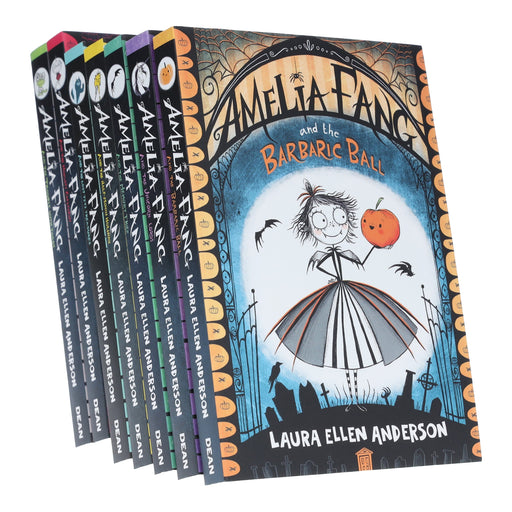 Amelia Fang Series by Laura Ellen Anderson 7 Books Collection Set - Ages 7-10 - Paperback 7-9 HarperCollins Publishers