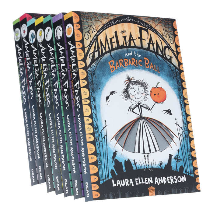 Amelia Fang Series by Laura Ellen Anderson 7 Books Collection Set - Ages 7-10 - Paperback 7-9 HarperCollins Publishers