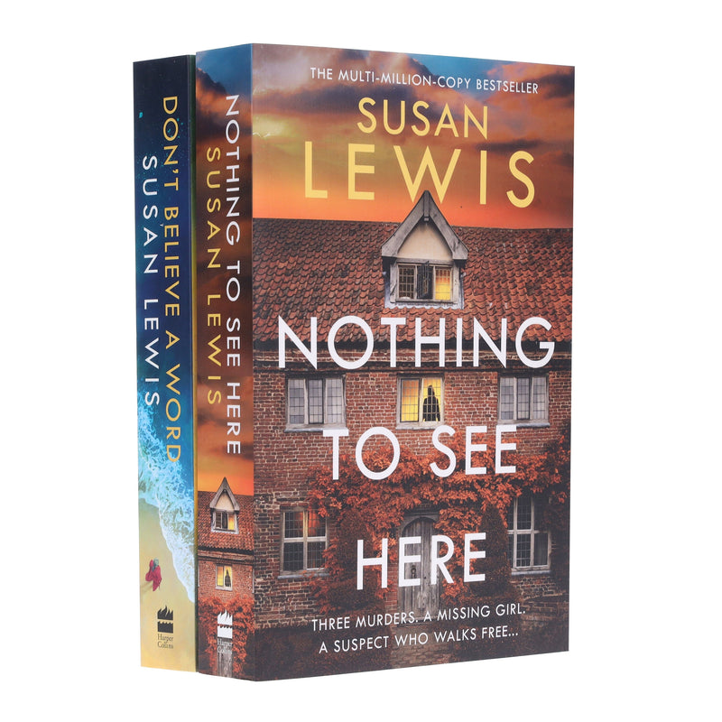 Cristy Ward Thriller by Susan Lewis 2 Books Collection Set - Fiction - Paperback Fiction HarperCollins Publishers