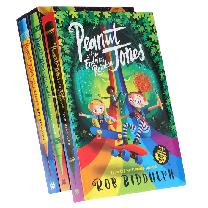 Peanut Jones Series By Rob Biddulph 3 Books Collection Set - Ages 8-11 - Paperback 9-14 Pan Macmillan