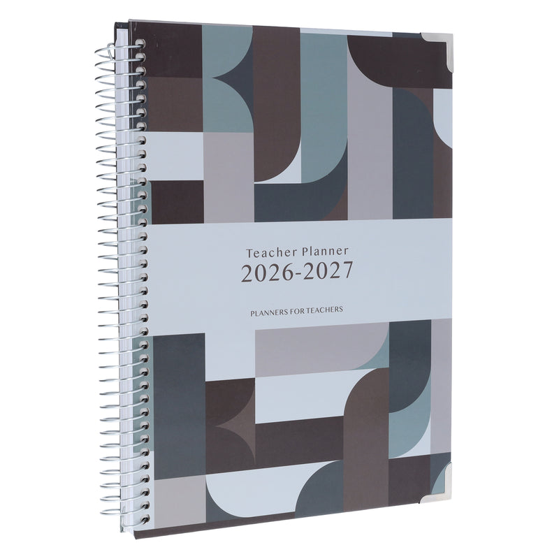 Teacher Planner 2026-2027 - Spiral Bound Hardback