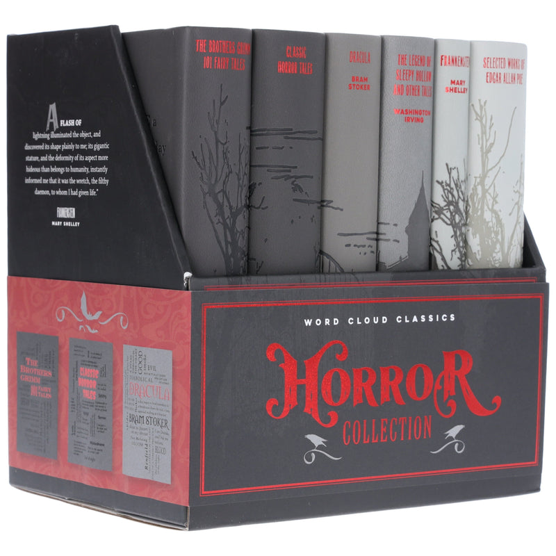 Word Cloud Classics: Horror Collection by Various 6 Books Collection Box Set - Fiction - Paperback/Flexibound Fiction Canterbury Classics