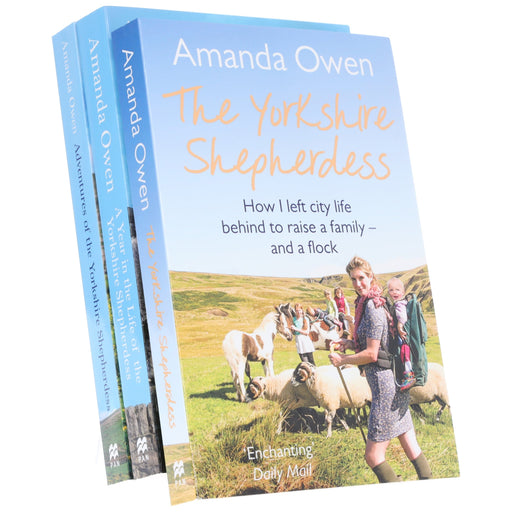 The Yorkshire Shepherdess 3 Books Collection by Amanda Owen - Non-Fiction - Paperback Non-Fiction Pan Macmillan