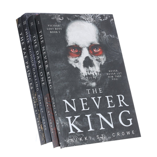 Vicious Lost Boys Series: A Peter Pan Dark Romance by Nikki St. Crowe 4 Books Collection Set - Fiction - Paperback Fiction Zando