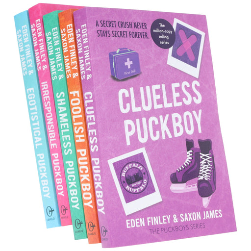 The Puckboys Series (Book 1-5) by Saxon James & Eden Finley 5 Books Collection Set - Fiction - Paperback Fiction Canelo