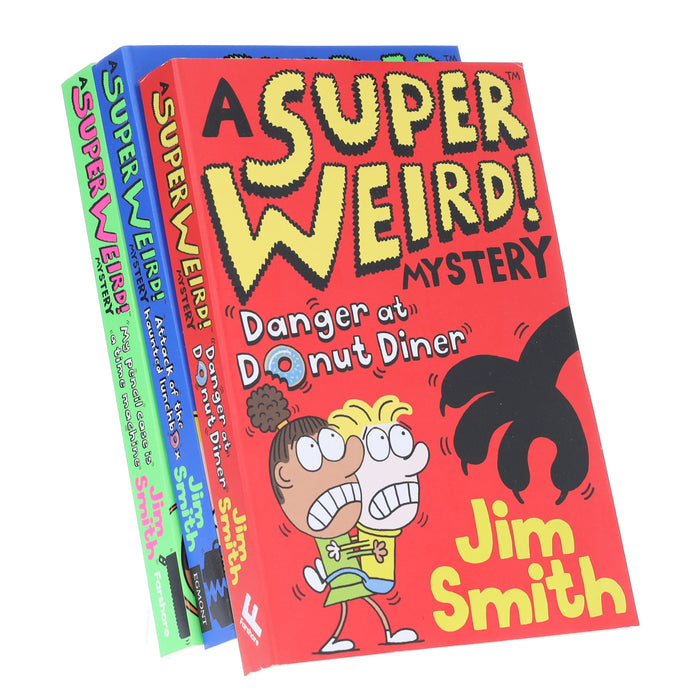A Super Weird! Mystery Series by Jim Smith 3 Books Collection Set - Ages 7-11 - Paperback 7-9 HarperCollins Publishers