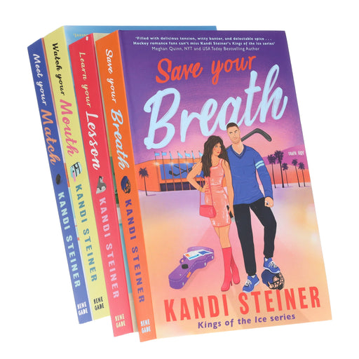 Kings of the Ice Series by Kandi Steiner 4 Books Collection Set - Fiction - Paperback Fiction Hachette