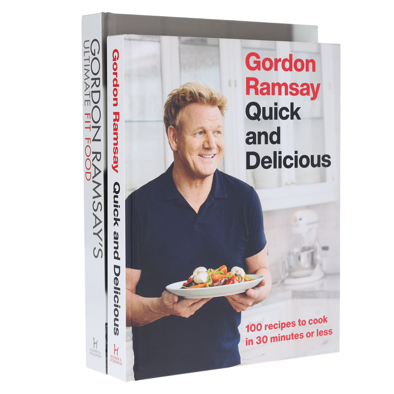 Gordon Ramsay's (Ultimate Fit Food & Quick & Delicious) 2 Books Collection Set - Non Fiction - Hardback