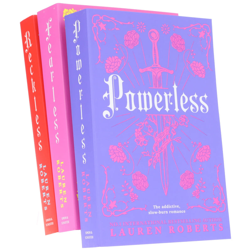 The Powerless Trilogy By Lauren Roberts 3 Books Collection Set - Ages 14+ - Paperback Young Adult Simon & Schuster