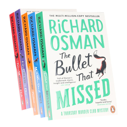 Thursday Murder Club Mysteries By Richard Osman 5 Books Collection Set - Fiction - Paperback Fiction Penguin Random House