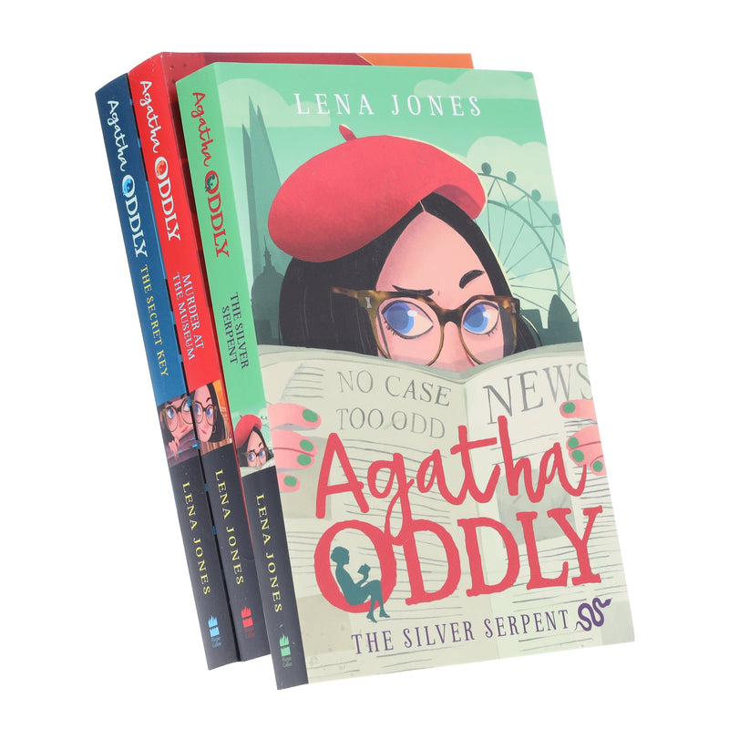 Agatha Oddly Detective Series By Lena Jones 3 Books Collection Set - Ages 11+ - Paperback 9-14 HarperCollins Publishers