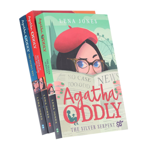 Agatha Oddly Detective Series By Lena Jones 3 Books Collection Set - Ages 11+ - Paperback 9-14 HarperCollins Publishers