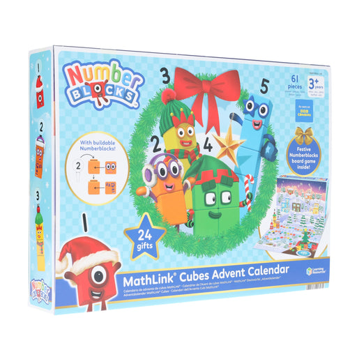 Learning Resources: Numberblocks MathLink Cubes Advent Calendar - Ages 3+ - Educational Toy 3-5 Learning Resources