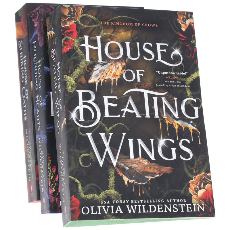 The Kingdom of Crows: Forbidden Romantasy Adventure Series By Olivia Wildenstein 3 Books Sprayed Edges Collection Set - Fiction - Paperback Fiction Penguin Random House