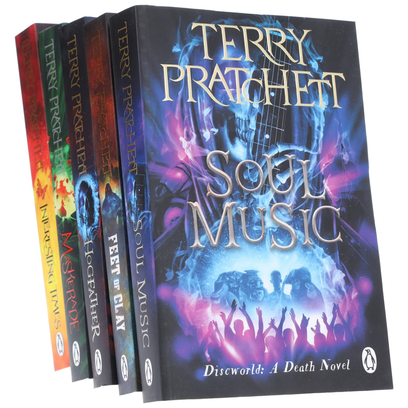 Discworld (Book 16-20) by Terry Pratchett 5 Books Collection Set - Fiction - Paperback Fiction Penguin Random House