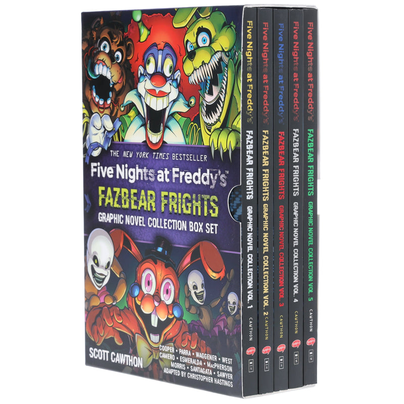 Five Nights at Freddy's: Fazbear Frights by Scott Cawthon 5 Graphic Novels Box Set - Ages 12+ - Paperback Graphic Novels Scholastic