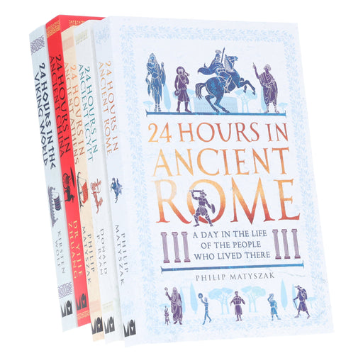24 Hours in Ancient History Series 5 Books Collection Set - Non Fiction - Paperback Non-Fiction Michael O'Mara Books Ltd