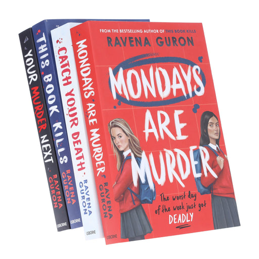 Ravena Guron Murder Mystery Collection 4 Books Set - Ages 12-17 - Paperback Fiction Usborne Publishing Ltd
