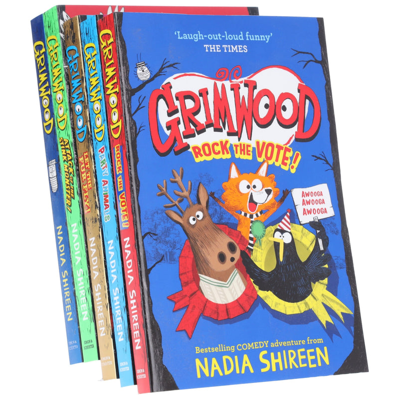 Grimwood Series by Nadia Shireen 5 Books Collection Set - Ages 6+ - Paperback 7-9 Simon & Schuster