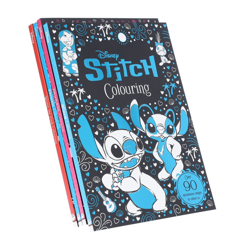 Disney Colouring Collection by Walt Disney 4 Books Set - Ages 5+ - Paperback 5-7 Autumn Publishing