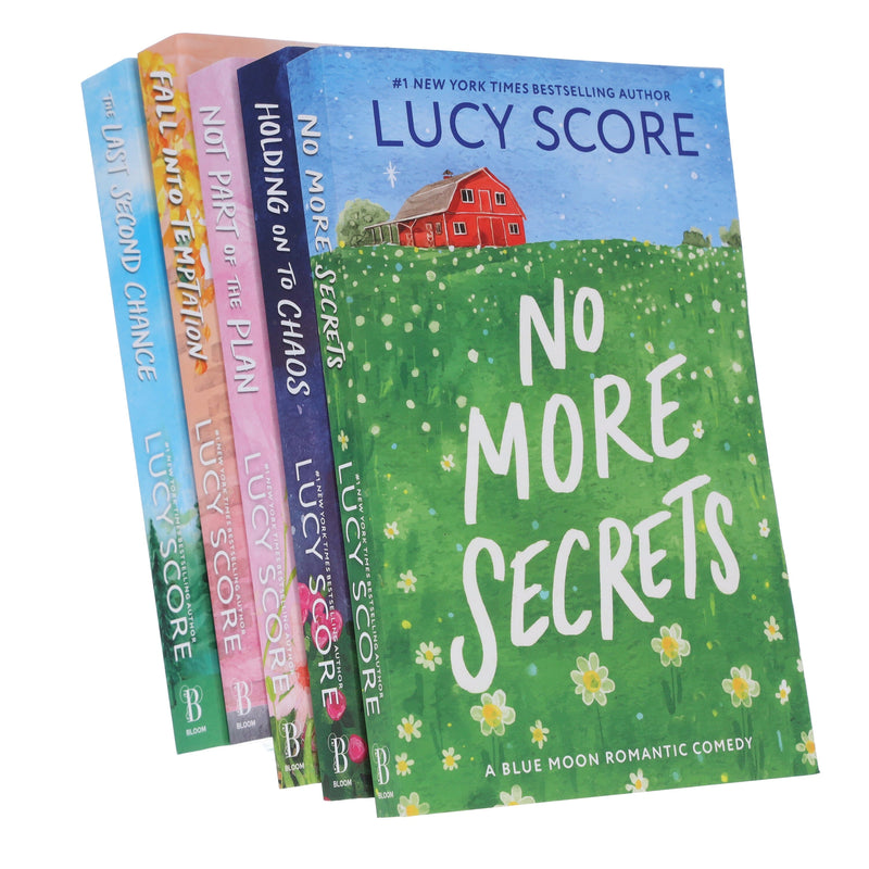 A Blue Moon Romantic Comedy Series by Lucy Score 5 Books Collection Set - Fiction - Paperback Fiction Bloom Books