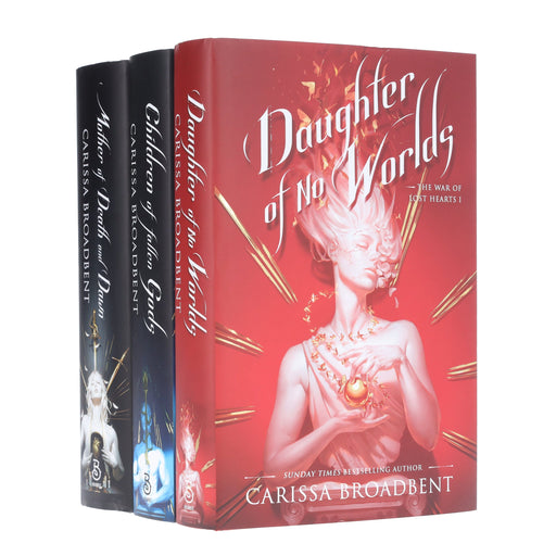 The War of Lost Hearts Trilogy by Carissa Broadbent 3 Books Collection Set - Fiction - Hardback Fiction Macmillan