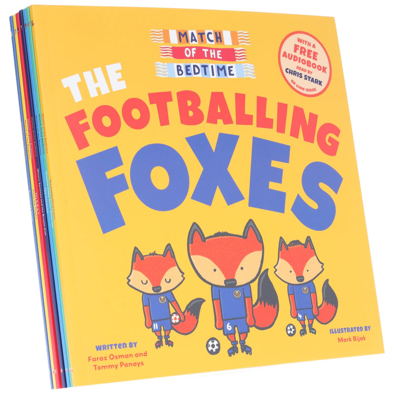 Match of the Bedtime Collection by Faraz Osman & Tommy Panays 7 Books Set - Ages 5+ - Paperback (With A Free Audiobook) 5-7 Sweet Cherry Publishing